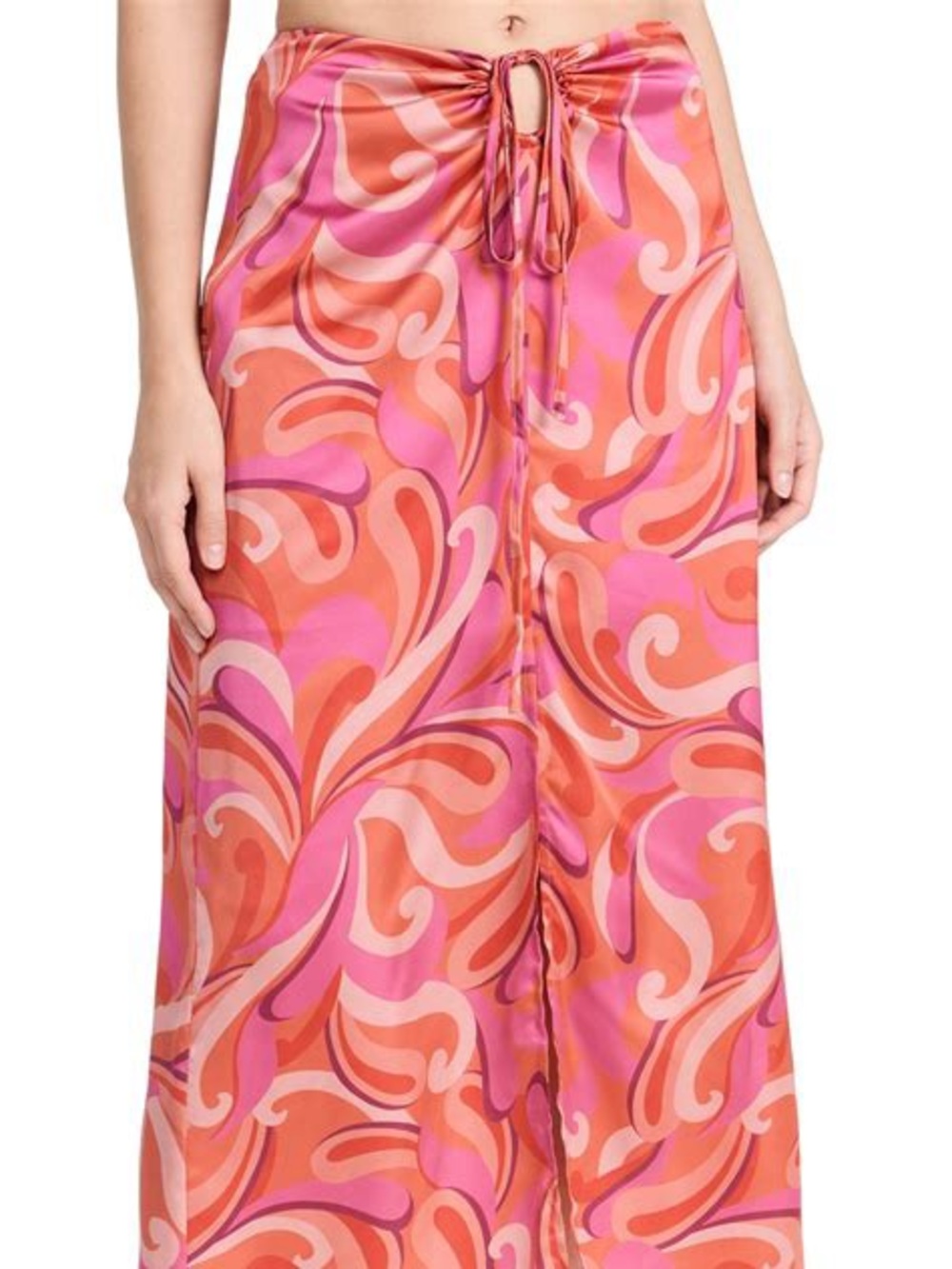 💗 Hansen & Gretel Cisco Midi Skirt in Wavy Baby — XXS